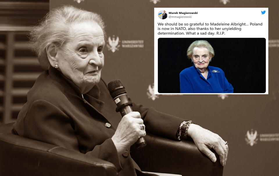 Madeleine Albright / autor: PAP/Radek Pietruszka