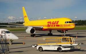 Samolot cargo firmy DHL. ZDJĘCIE ILUSTRACYJNE / autor: Fratria / MK
