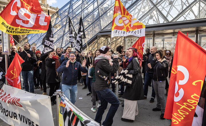 protesty we Francji / autor: pap