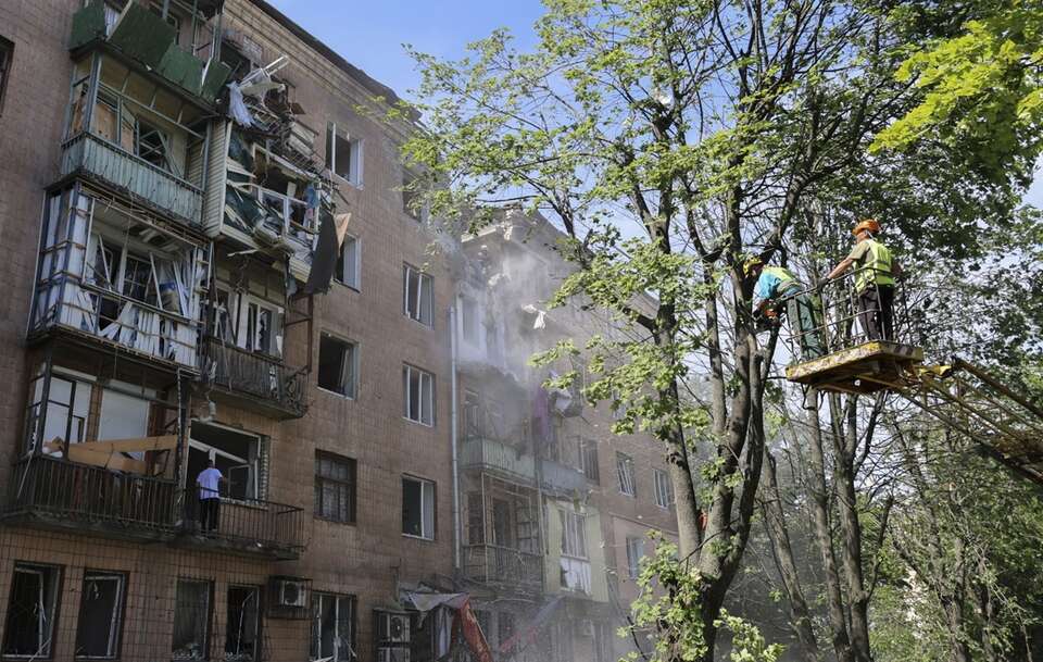 Francja już działa na Ukrainie / autor: EPA/SERGEY KOZLOV Dostawca: PAP/EPA.