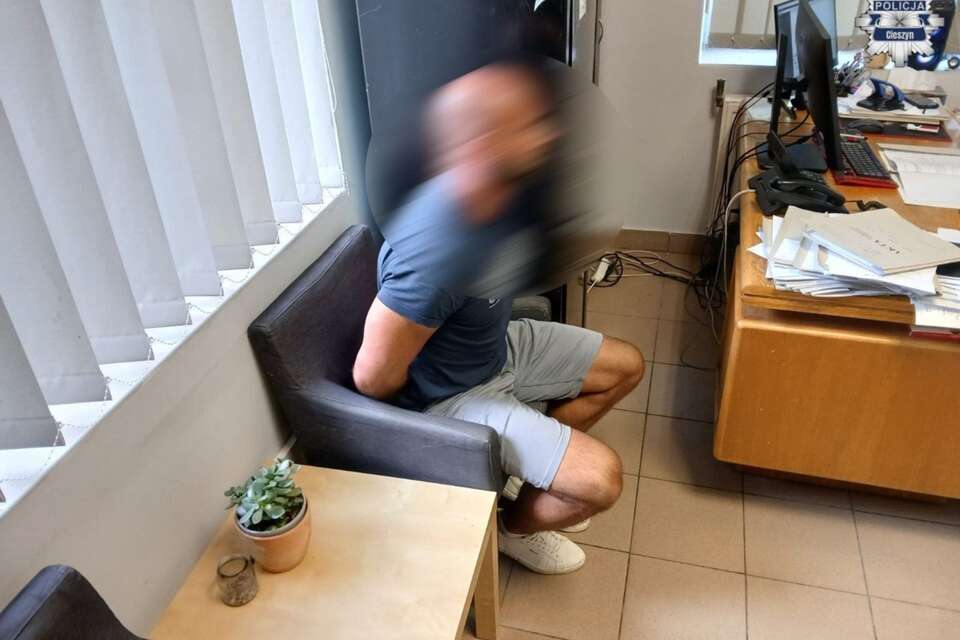 Zatrzymany przez policję Czech / autor: KPP Cieszyn