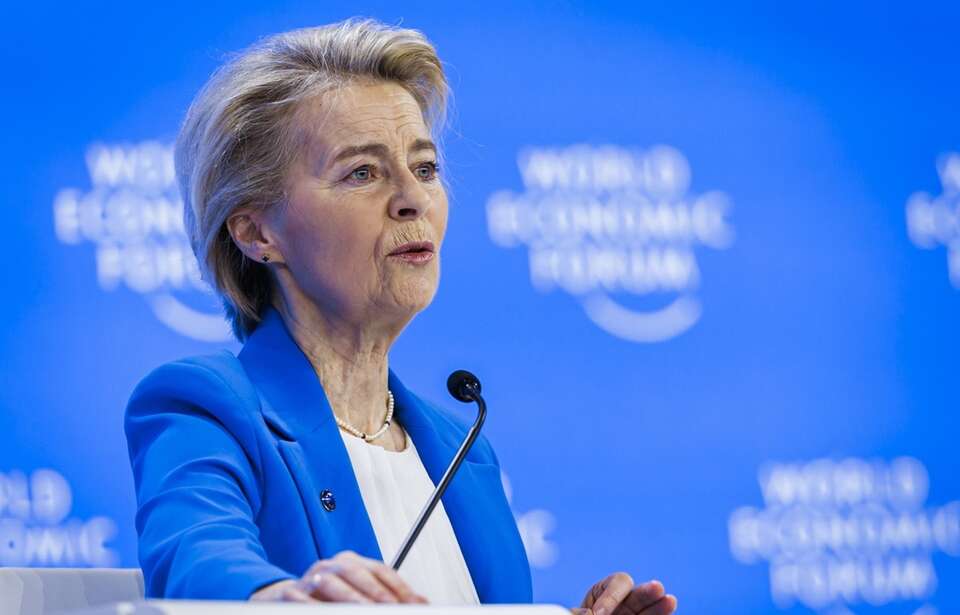 Ursula von der Leyen / autor: EPA/MICHAEL BUHOLZER Dostawca: PAP/EPA.