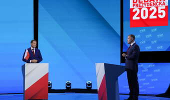 Debata prezydencka: Nawrocki osiągnął swoje cele