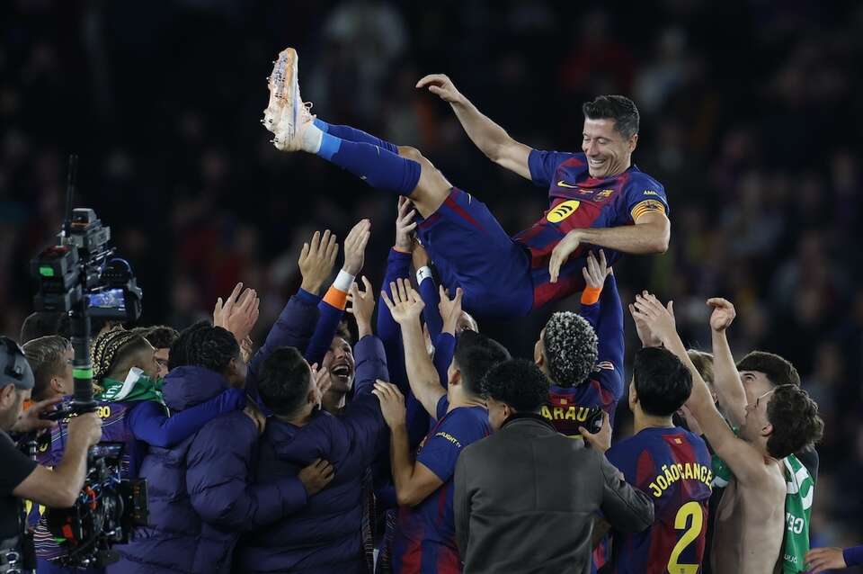 Robert Lewandowski  / autor: PAP/EPA