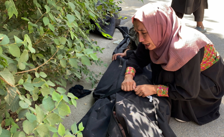 Po zamachu w Kabulu / autor: PAP/EPA/STRINGER