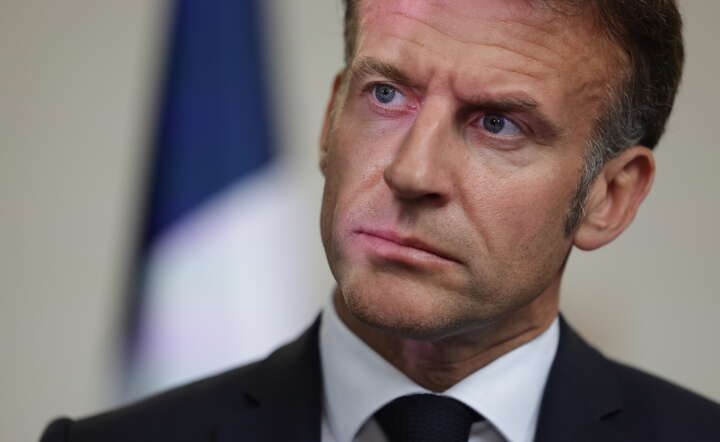 Prezydent Francji Emmanuel Macron / autor: PAP