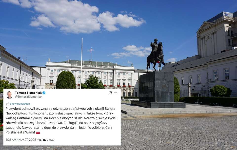 Pałac Prezydencki / autor: Fratria