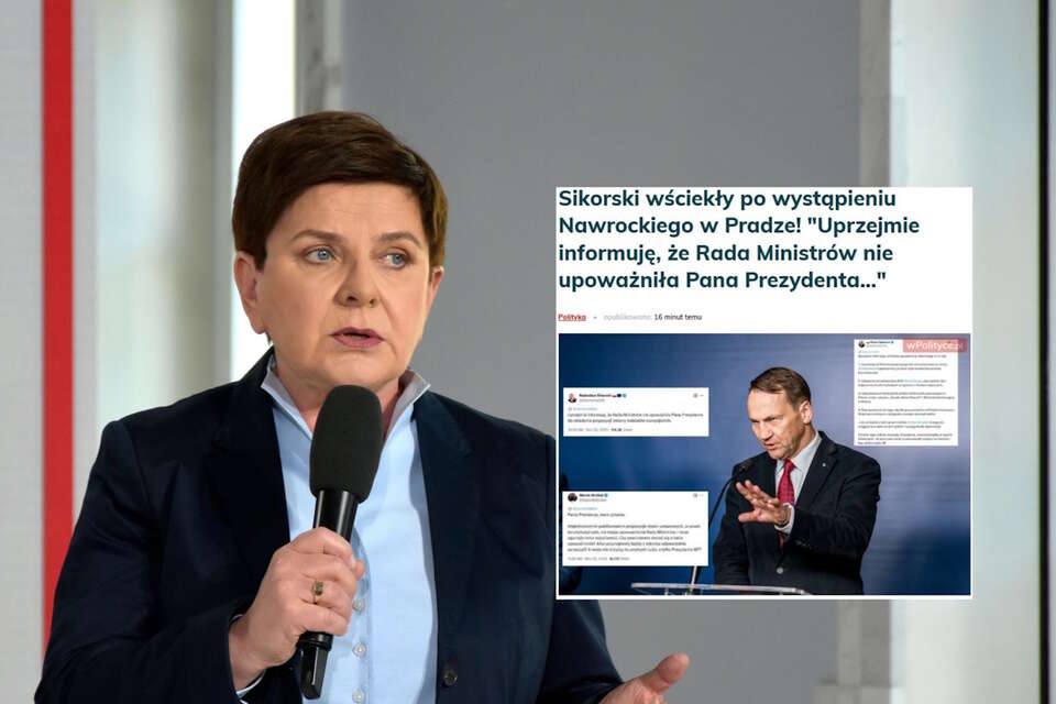 Europoseł PiS Beata Szydło/Artykuł wPolityce (screen) / autor: Fratria/wPolityce