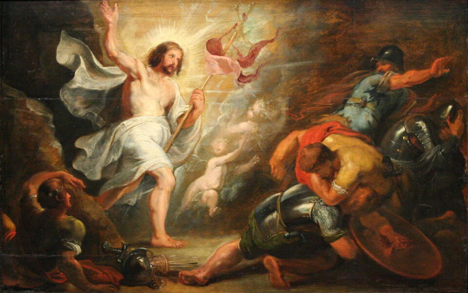 "Zmartwychwstanie Chrystusa" / autor: Peter Paul Rubens 