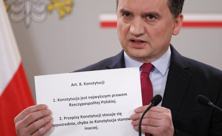 Minister Zbigniew Ziobro / autor: pap