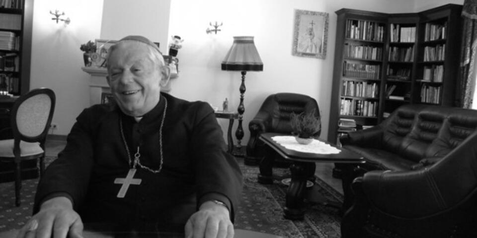 Jedno z ostatnich zdjęć kard. Józefa Glempa. Fot. Milena Kindziuk