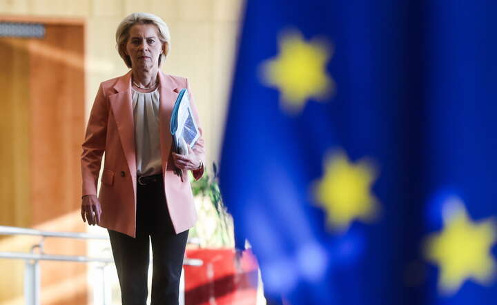 Przewodnicząca KE Ursula von der Leyen / autor: PAPEPA/OLIVIER HOSLET