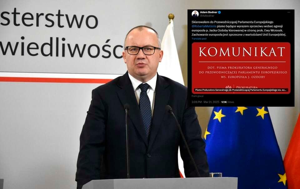 Bodnar skarży się Metsoli na... Ozdobę. "Agresja europosła"