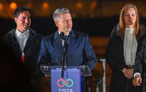 Peter Magyar / autor: PAP/EPA