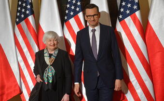 Mateusz Morawiecki rozmawiał z Janet Yellen o sankcjach i NATO