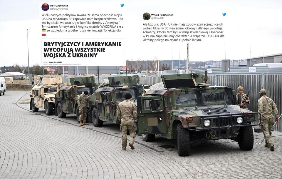 Żołnierze USA w Polsce / autor: PAP/Darek Delmanowicz/Twitter
