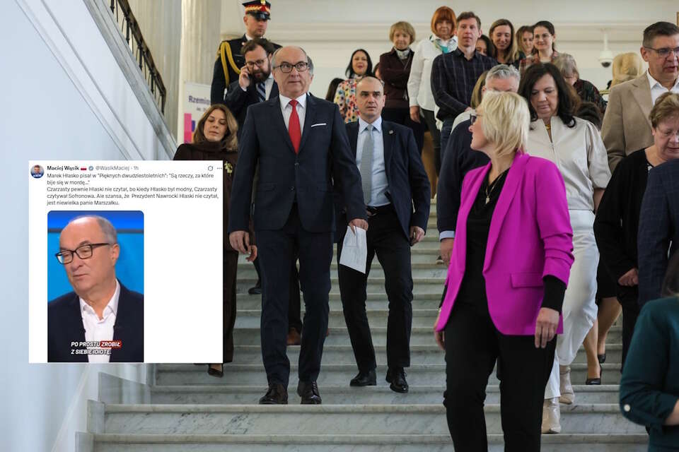 Czarzasty obraża prezydenta. Wąsik odpowiada znanym cytatem!
