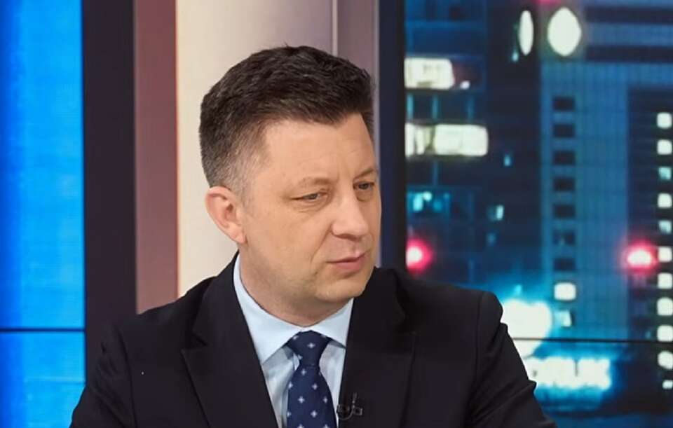 Europoseł PiS Michał Dworczyk w programie "Minęła 20:05" / autor: Telewizja wPolsce24