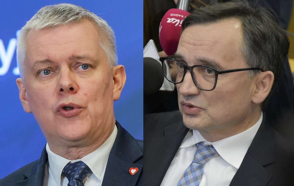 Tomasz Siemoniak, Zbigniew Ziobro / autor: PAP/Rafał Guz/Fratria