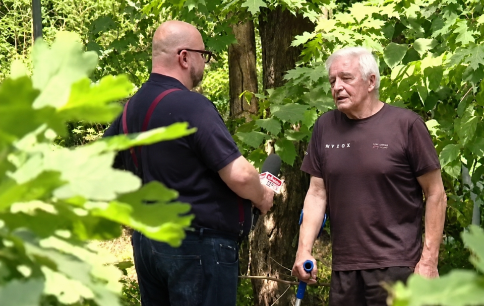 Relacja pacjenta Szpitala Południowego / autor: screenshot Telewizja wPolsce24