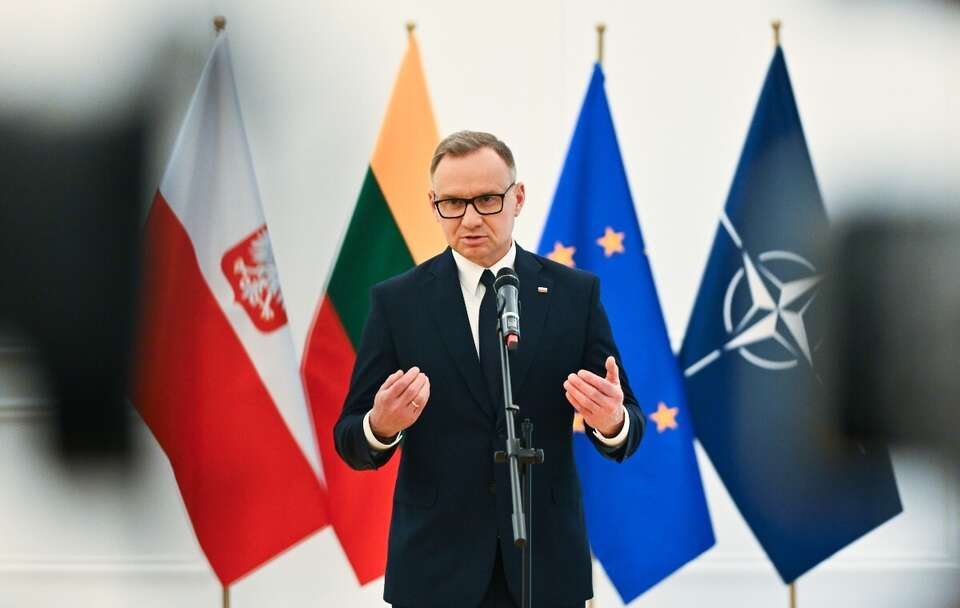 Prezydent Andrzej Duda / autor: PAP/Valdemar Doveiko