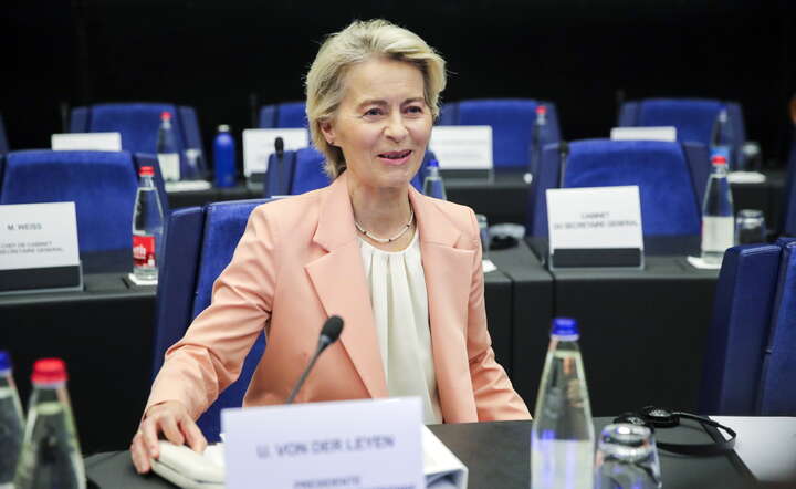 Szefowa KE Ursula von der Leyen / autor: PAP/EPA/Teresa Suarez