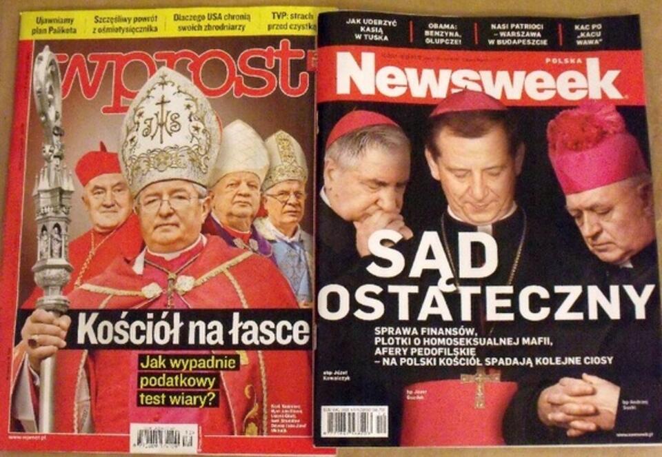 Są tygodnie, gdy np. wszystkie lewicowe, prorządowe tygodniki jednocześnie atakują Kościół 