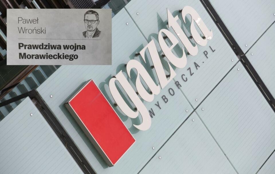Lament publicysty "GW" po wywiadzie premiera / autor: Fratria; "Gazeta Wyborcza" 