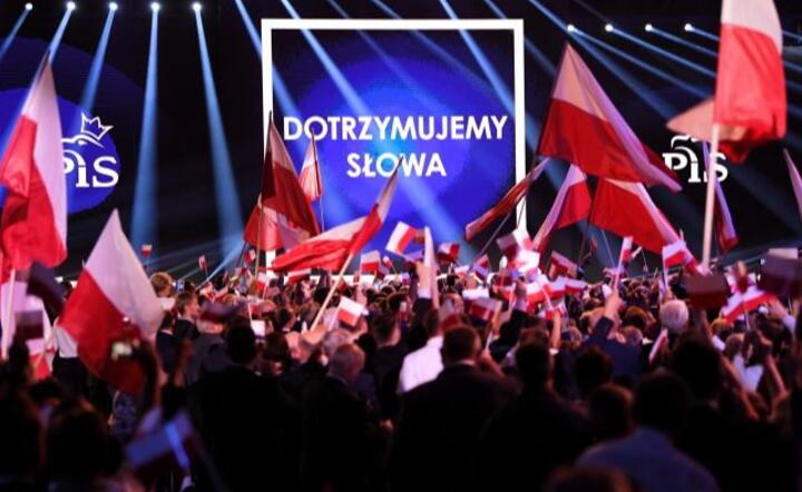 Konwencja PiS / autor: PAP/Bartłomiej Zborowski