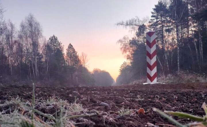 Polsko-białoruska granica / autor: Mat. prasowe Straży Granicznej