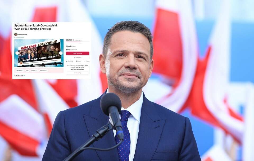 autor: PAP/Jarek Praszkiewicz/screenshot zrzutka.pl