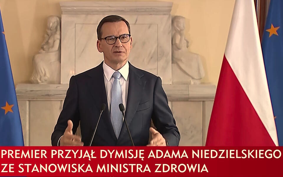 Premier Morawiecki / autor: screenshot/TVP