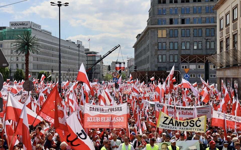 Marsz za Polską / autor: FB: Karol Nawrocki 