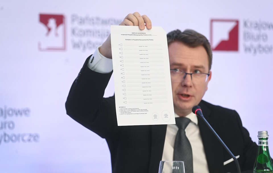 Szef Krajowego Biura Wyborczego Rafał Tkacz / autor: PAP/Piotr Nowak