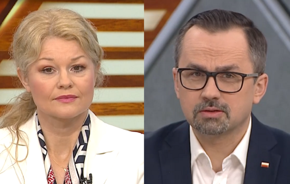 Karolina Pawliczak/Marcin Horała / autor: screenshot TVP INFO