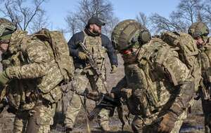 autor: PAP/EPA/PRESS SERVICE OF THE 65TH MECHANIZED BRIGADE/HANDOUT