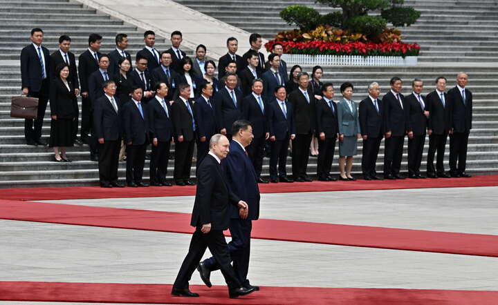 Wielka feta dla Putina: Tak witały go Chiny!