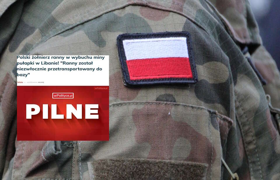 Co ze stanem rannego żołnierza? Pojawiły się nowe informacje