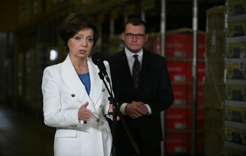 Marlena Maląg/ Paweł Szefernaker / autor: PAP/Marcin Obara