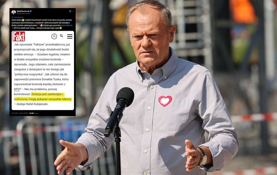 Premier Donald Tusk / autor: PAP/Grzegorz Momot