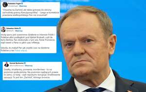 Premier Donald Tusk w mediach społecznościowych zaatakował prezydenta Karola Nawrockiego. / autor: Fratria