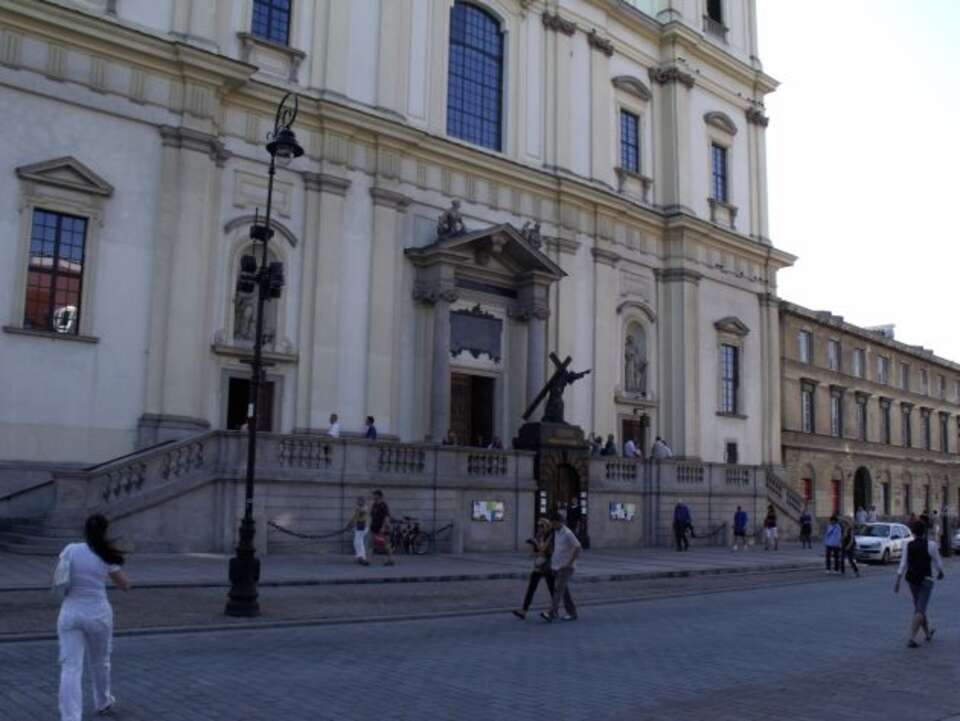 Warszawa, Krakowskie Przedmieście, Kościół Świętego Krzyża. Fot. wPolityce.pl