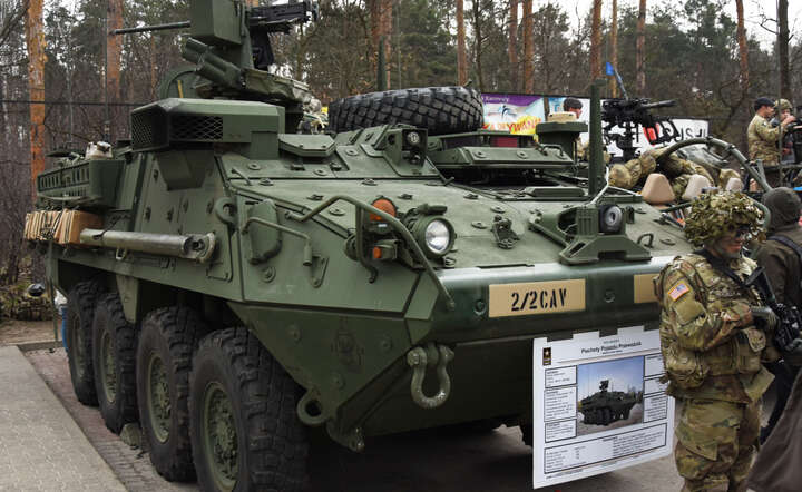 Pokaz sił i pojazdów NATO / autor: fot. Fratria