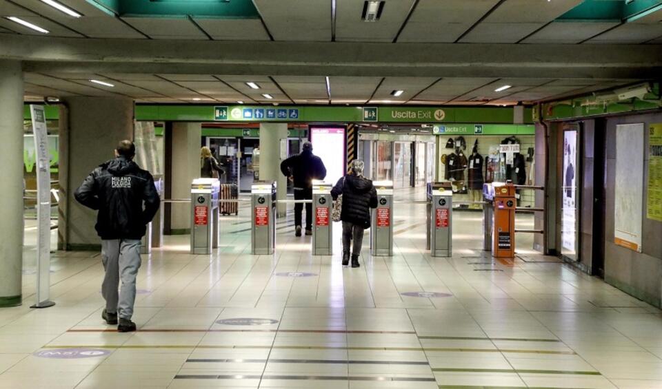 Metro w Mediolanie / autor: EPA/PAP