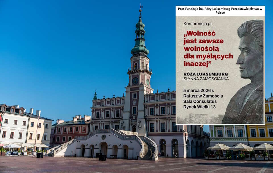 Władze Zamościa chcą odsłonić tablicę na cześć Róży Luksemburg
