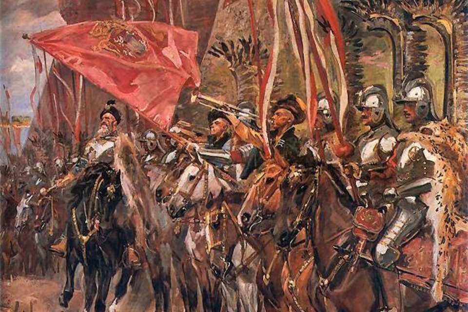 "Hetman Żółkiewski z hussarią" Wojciecha Kossaka / autor: WikiMedia/Halibut/Domena Publiczna