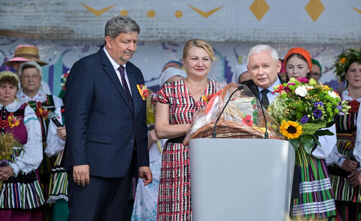 Jarosław Kaczyński w Paradyżu / autor: PAP