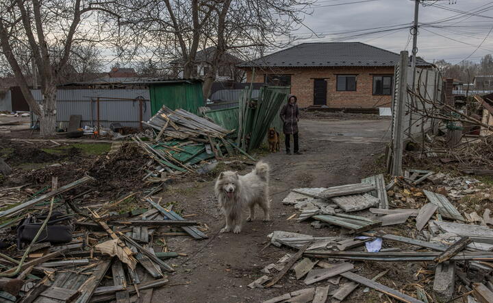 Wojna na Ukrainie / autor: PAP/EPA/ROMAN PILIPEY
