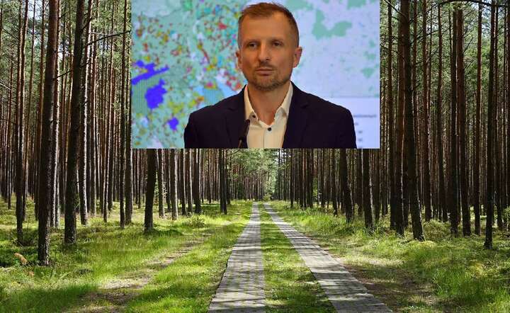 Organizatorek konferencji ws. lasów społecznych jest wiceminister klimatu Mikołaj Dorożała / autor: Fratria x 2