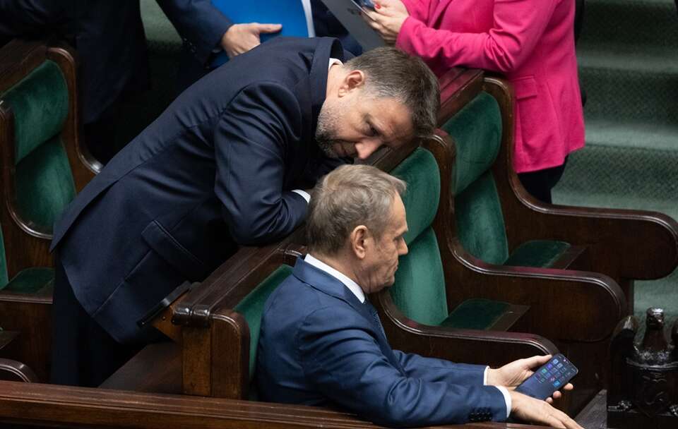 Tak polityk koalicji Tuska bronił KO! Dziennikarz w szoku
